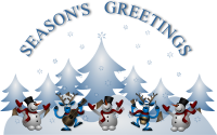 Seasons Greetings Card Front