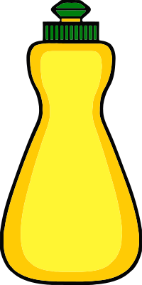 Dish Detergent Bottle