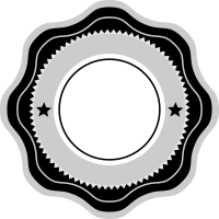 Curly Badge