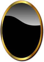 Miroir ovale