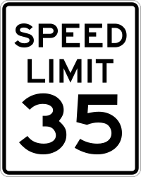 Speed Limit 35