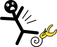 Falling - Slipping on Banana Peel