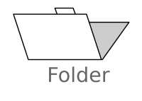 Folder Labelled