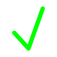 Green tick