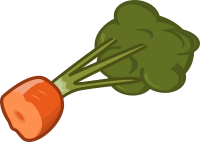 cut carrot