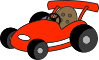 Red Go Kart