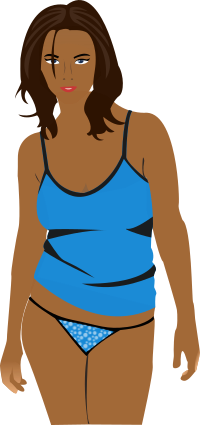 Woman wearing undies 2
