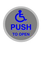 Push to Open Button