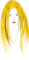 "woman" face