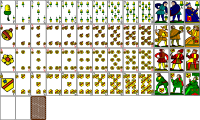 Swiss card deck XVII