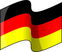 Flag of Germany (waving)