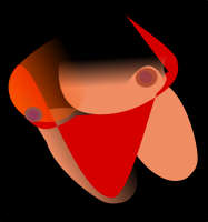 red woman