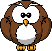 Cartoon owl