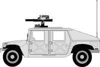 White Humvee