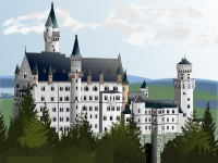 castle with most detail