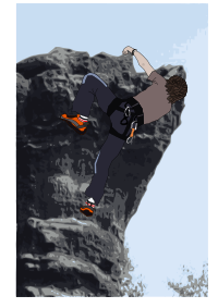 rock climbing