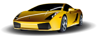Yellow Sports Car