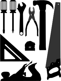 Basic Tools (silhouettes)