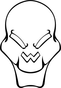 alien skull