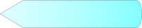 Arrow Left Cyan