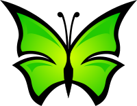 Abstract butterfly