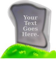 Empty Gravestone