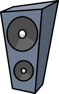 Cartoon speaker