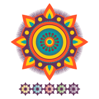 Mandala Flames