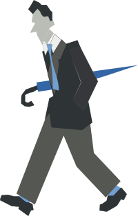 man walking