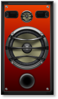 Studio Speaker 1 Orange Grill