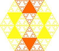 Serpinski hexagon