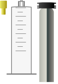 Spritze LuerLock 50 ml Gasdicht