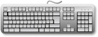 Blank Generic Keyboard