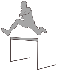 hurdling-silhouette