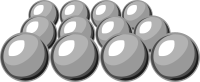 Glossy balls