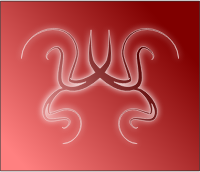 Red swirls