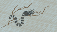 Raring Ringtail Cat