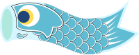 Koinobori Light Blue