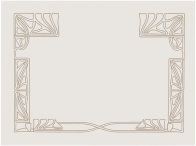 Art Nouveau Ornament Frame