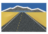 On the road