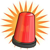 Red signal light