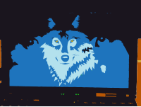 Wolf remix from camera to vector