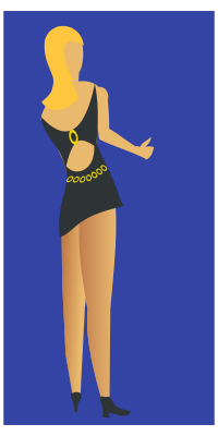 a woman by night