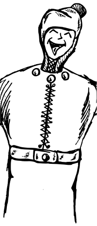 laughing man