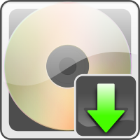 download button with cd