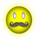 Happy Face Mustache