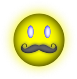 Happy Face Mustache