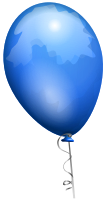 Blue balloon