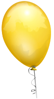 Yellow balloon