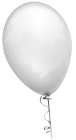 White balloon